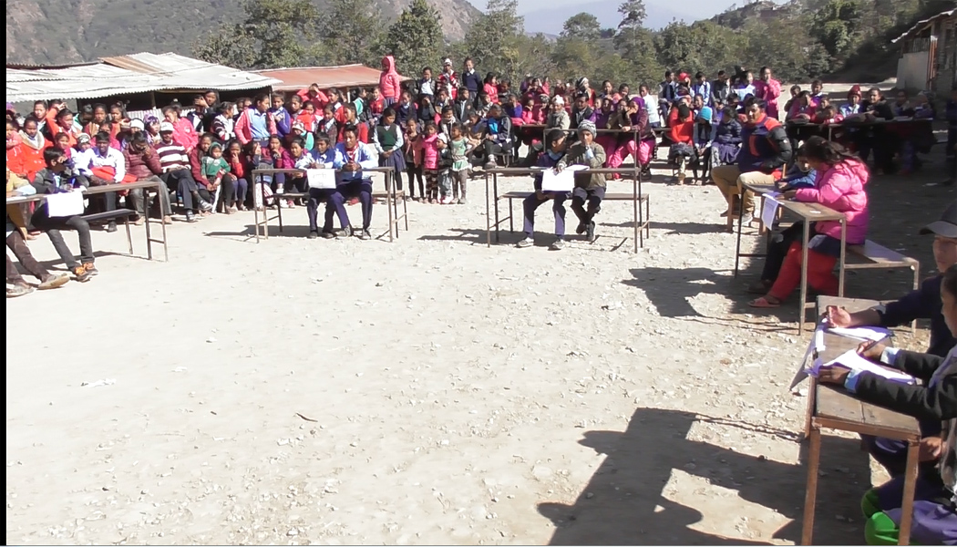 नागदहको धोबिमा हाजिरीजवाफ प्रतियोगिता