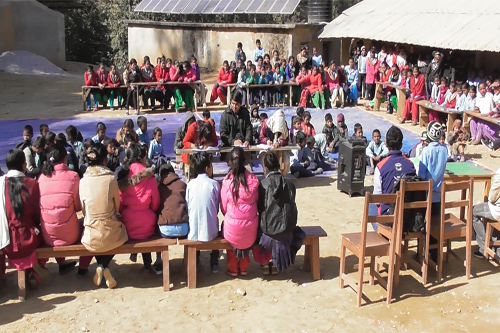 आधारभूत विद्यालय स्तरीय कविता प्रतियोगिता