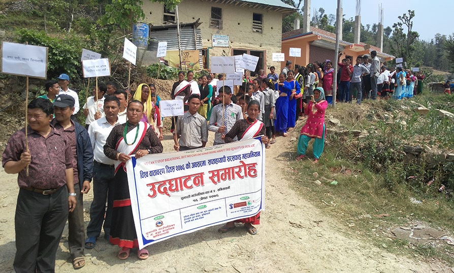 सुनापाति र खाँडादेविमा साताब्यापी सरसफाई अभियान