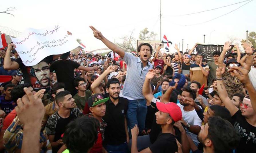 इराक प्रदर्शनमा एकसयको मृत्यु, प्रदर्शन रोक्न राष्ट्रसंघको आह्वान