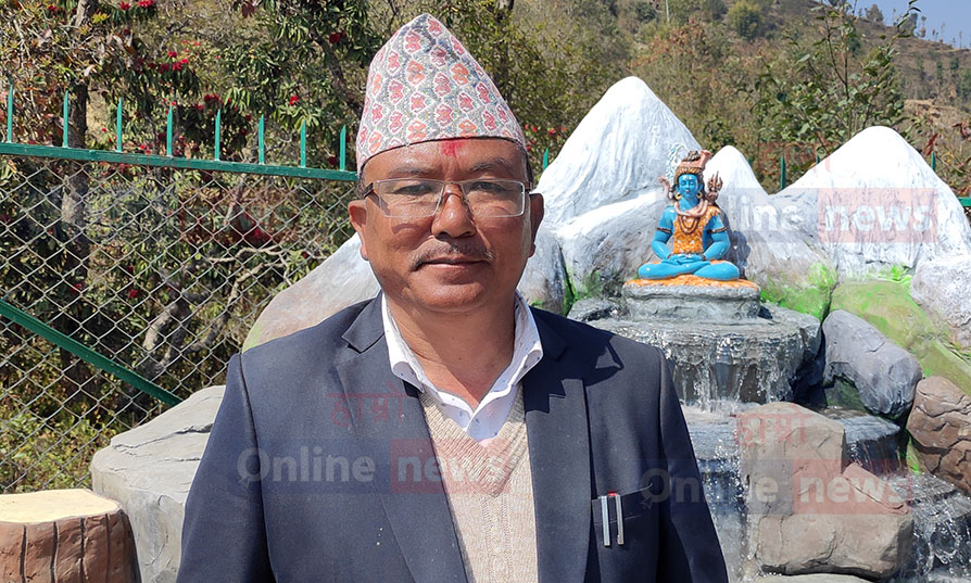 खाडाँदेवि गाउँपालिकाका निवर्तमान अध्यक्ष तामाङद्धारा एमाले परित्याग