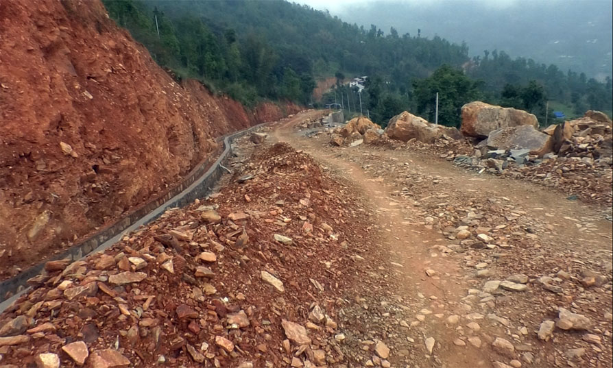 आयोजनाको अवधि ३ महिनामात्र हुँदा ३० प्रतिशत काम